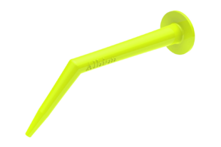 Angle Shot Green Plastic Nozzle for 1/10 Gallon Cartridges