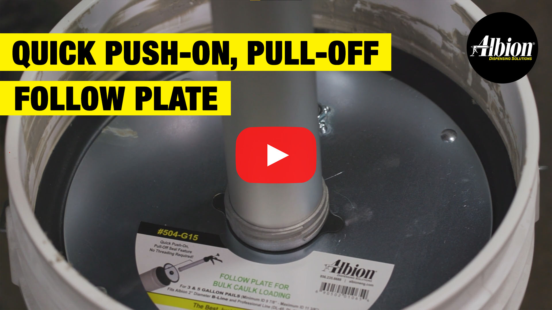 How to use Albion’s Slip-on Follow Plates (504-G15 and 504-G16)