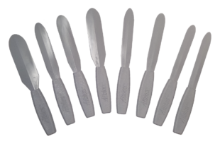 8-Piece C.A.T. Caulk Spatula Set, Plastic
