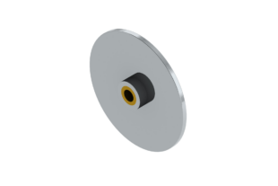 1/8" Wide Replacement Insertion Wheel for 1051-1 Rover Backer Rod Installer