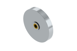 1/2" Wide Replacement Insertion Wheel for 1051-1 Rover Backer Rod Installer