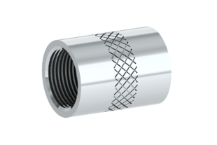 Threaded Nozzle Coupling 3/8 NPS to 5/8 NC