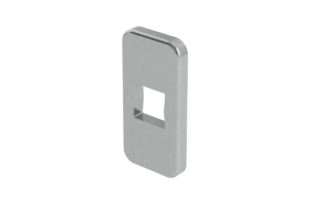 Flat Grip Plate for 5/16" Rod