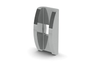 Curved Grip Plate for 516 Rod