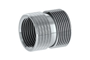 Reducer for Plastic Industrial Nozzle to Albion Standard Bulk/Sausage Gun