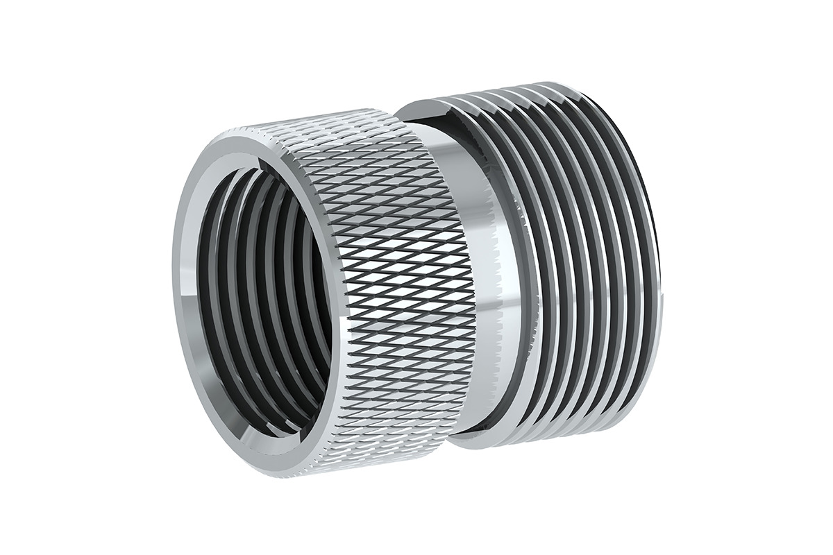 Reducer for Plastic Industrial Nozzle to Albion Standard Bulk/Sausage Gun