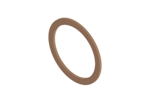 Leather Gasket Replacement for 3-3/8" Diameter Barrel caps