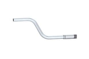 12" Bendable Aluminum Nozzle 3/8" ID Threaded Base