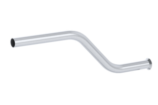 12" Bendable Aluminum Nozzle 1/2" ID Flared Base