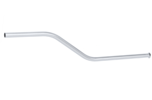 24" Bendable Aluminum Nozzle 1/2" ID Flared Base