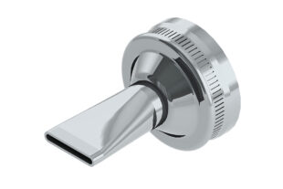 2 Threaded Metal Cap 18 x 1 Ribbon Bead