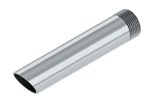 Jumbo Round Metal Nozzle 34 Diameter Bead