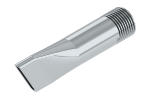 Bevel End Metal Nozzle 18 x 78 Bead
