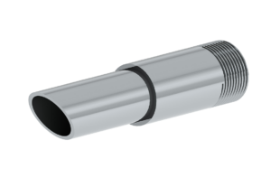 Jumbo Round Metal Nozzle 58 Diameter Bead