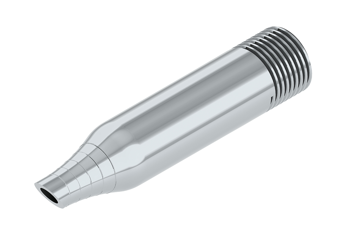 Style A Standard Round Metal Nozzle 316 Diameter Bead