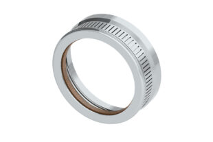 2" Threaded Steel Front Ring Cap for Plastic Cone Nozzles