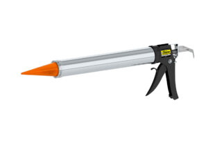 20oz Special Deluxe Manual Bulk Gun w/ Piston Expander and Orange Cone Nozzles