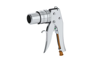 2-1/2oz Air-Powered Industrial Cartridge Gun w/ Full Barrel