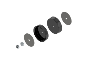 2 Diameter Deluxe Drive Piston Replacement Kit Nitrile Bulk