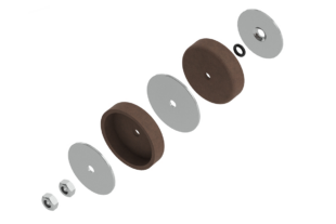 2 Diameter Air-Powered Drive Piston Replacement Kit Bulk Style