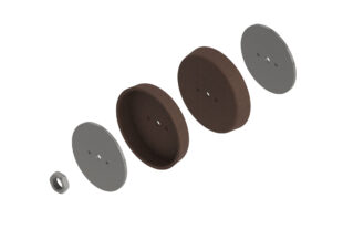 3" 3/8 Diameter Special Deluxe Drive Piston Replacement Kit Bulk Style