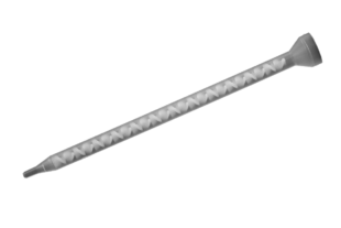 Bell-Type Static Mixer, 1/4" ID X 7-1/2" Long, 24 Elements