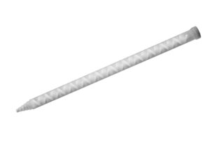 Bell-Type Static Mixer, 1/2" ID X 9-1/8" Long, 18 Elements