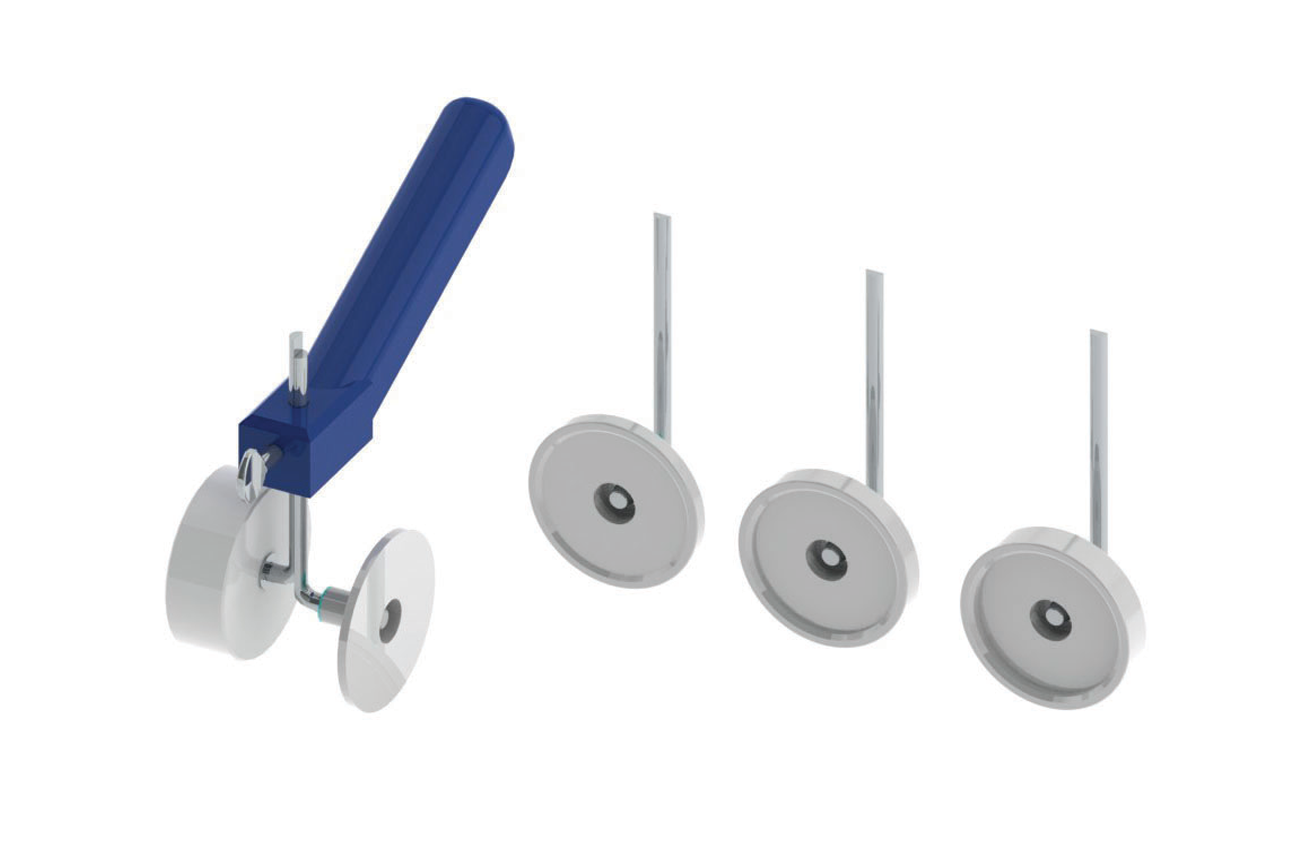 Corner Model Backer Rod Insertion Tool
