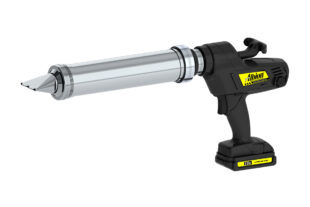 NEW! 1 Quart Cordless Cartridge Gun w Full Barrel and Cove Base Molding Cap 18 Volt