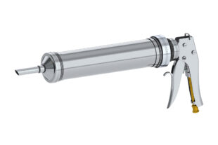 1 Quart Air-Powered Cartridge Gun w Full Barrel and Standard Nozzle