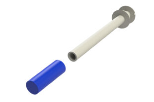 Surface Mount Plastic Crack Injection Port with Crimp-It