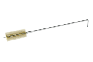 Bulk Gun Barrel Brush w Curved Handle for Manual Cleaning