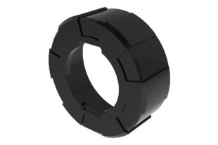B-Line Plastic Front Cap for Sausage Guns Black