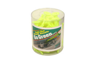 Green Plastic Caulk Nozzle