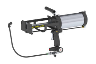 1500 Series AT Line Air-Powered Multi-Component Spray Cartridge Gun (1:1, Standard Configuration)