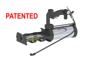 1500 Series AT Line Air-Powered Multi-Component Spray Cartridge Gun (1:1, Suitcase Configuration)
