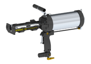600 Series AT Line Air-Powered Multi-Component Cartridge Gun (2:1, 1:1 Standard Configuration)