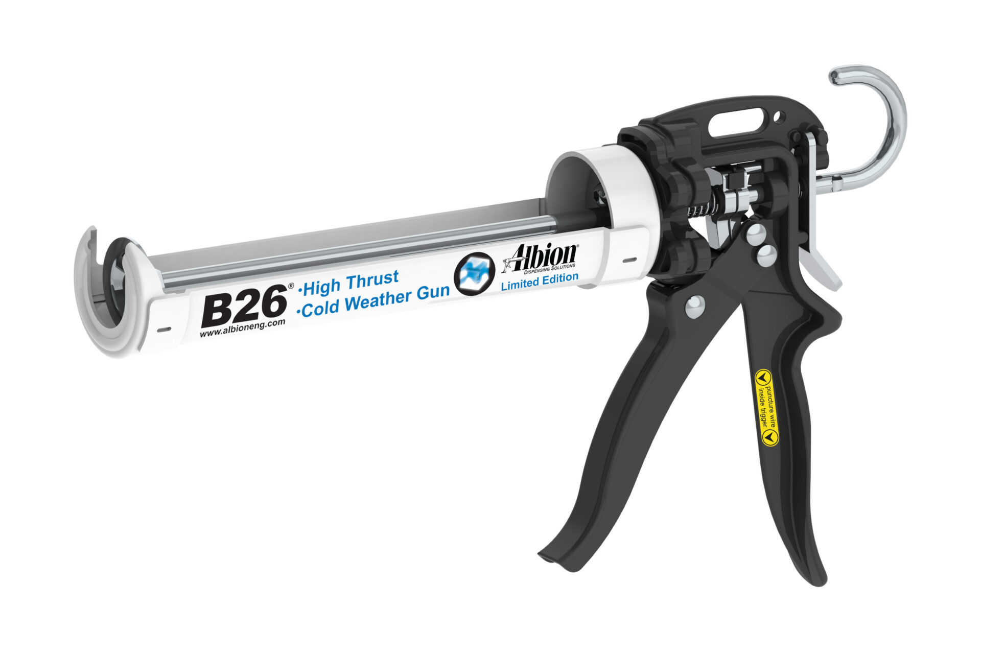 Cold Weather Gun - 1/10 Gallon B-Line Manual Cartridge Gun w/ Highest Thrust 26:1 Drive