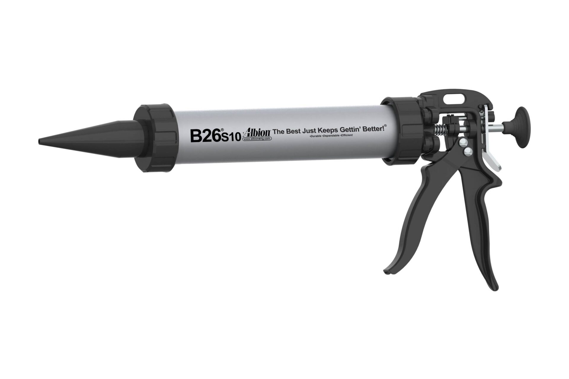 10oz B-Line Manual Sausage Gun w/ Highest-Thrust 26:1 Ratio Drive