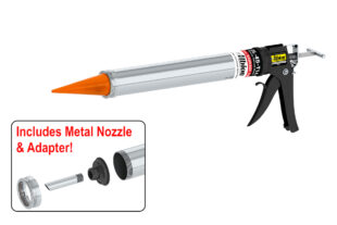20oz Core Special Deluxe Manual Sausage and Bulk Gun w/ Orange Cone Nozzles