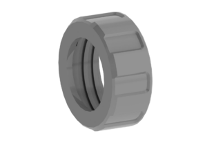 NEW! B-Line Plastic Front Cap for 1117-2 Ribbon Bead Nozzle