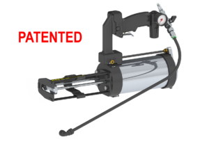 400 Series AT Line Air-Powered Multi-Component Spray Cartridge Gun Gun (1:1, 2:1, Suitcase Configuration)
