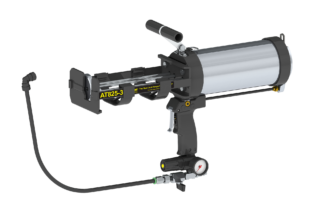 1500 Series AT Line Air-Powered Multi-Component Spray Cartridge Gun (10:1, Standard Configuration)