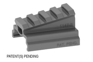 Clip-on Picatinny Rail for B12, B18 & B26 Cartridge Guns