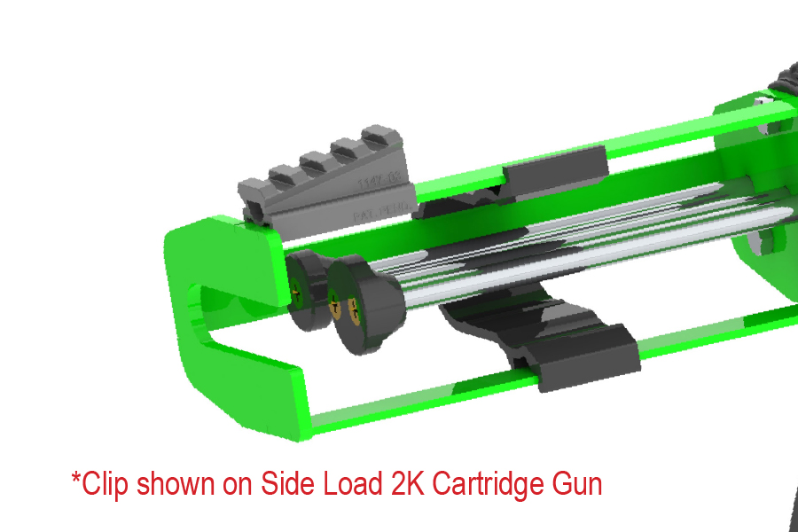 NEW! Clip-on Picatinny Rail for Side Loading Twin Cartridge Guns - Image 2