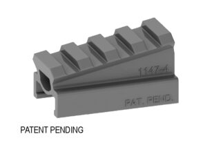 Clip-on Picatinny Rail for B12, B18 & B26 Cartridge Guns