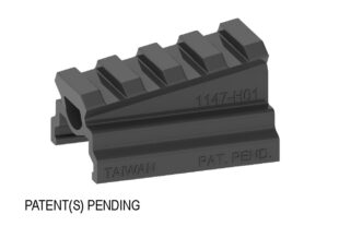 Clip-on Picatinny Rail for B12, B18 & B26 Cartridge Guns