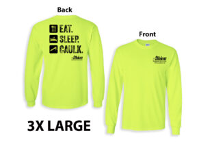 Albion Long Sleeve 50/50 Blend Hi-Viz Size EXTRA EXTRA EXTRA LARGE