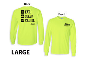 Albion Long Sleeve 50/50 Blend Hi-Viz Size LARGE