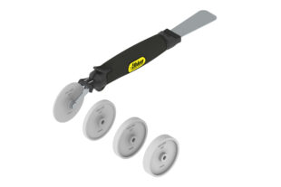 NEW! Single Wheel Backer Rod Insertion Tool with Soft Grip Handle